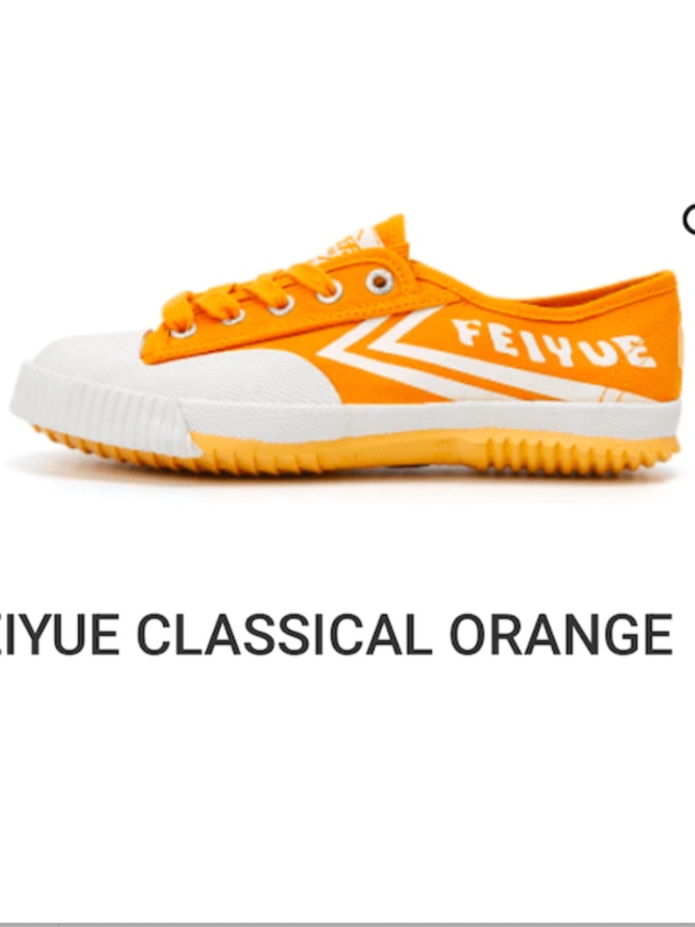 Feiyue Orange Sneaker